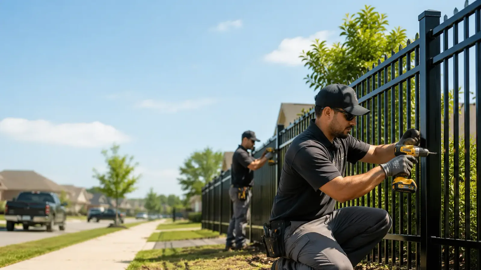 Metal Fence Installation in Clayton, IL